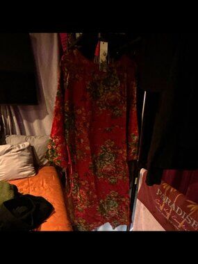 NFYM Women Vintage Floral Dress
